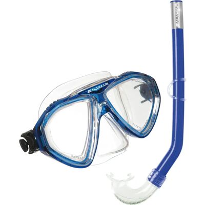 Salvimar Snorkelsett Francy Pro Mid Blå Salvimar Snorkelsett Francy Pro Mid Blå