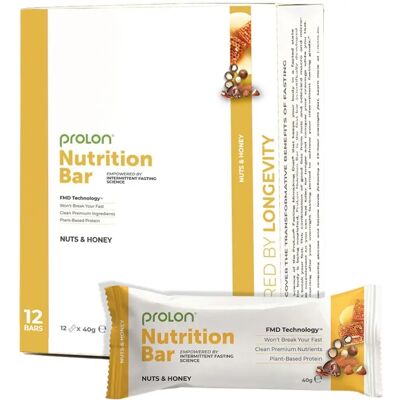 L-Nutra Italia S.r.l. ProLon Barrita de Nutrición - Ayuno Intermitente Nueces y Miel L-Nutra Italia S.r.l. ProLon Barrita de Nutrición - Ayuno Intermitente Nueces y Miel