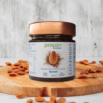 Prolon Puglian Almond & Cocoa Spread - Longevity Spread Prolon Puglian Almond & Cocoa Spread - Longevity Spread