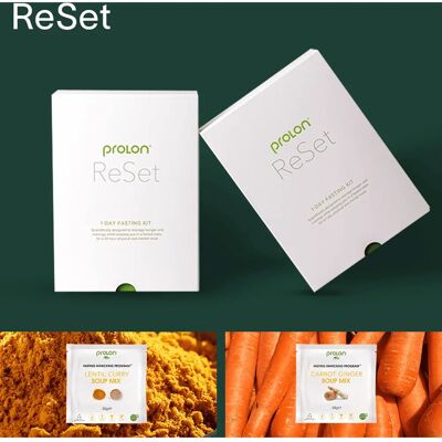 L-Nutra Italia S.r.l. ProLon ReSet – Kit 1 jour Variété 4 - Publicité L-Nutra Italia S.r.l. ProLon ReSet – Kit 1 jour Variété 4 - Publicité