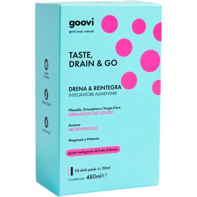 The Good Vibes Company SRL Goovi Drenante - Melograno & Frutti di Bosco - 24 sticks The Good Vibes Company SRL Goovi Drenante - Melograno & Frutti di Bosco - 24 sticks