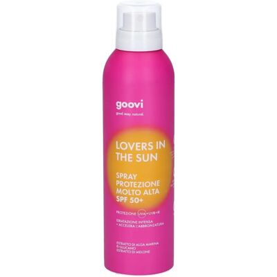 Goovi SPF 50+ Wasserfestes Sonnenspray für Körper Goovi SPF 50+ Wasserfestes Sonnenspray für Körper