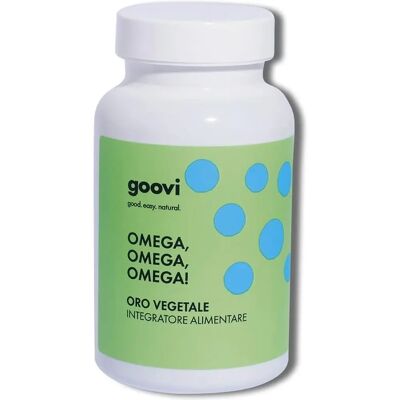 Goovi Omega Vegetale Perle Softgel - Integratore Alimentare Goovi Omega Vegetale Perle Softgel - Integratore Alimentare