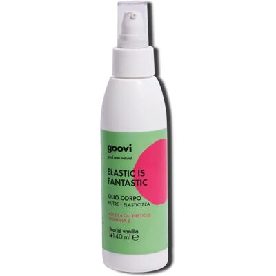 Olio Corpo Goovi - Elastico & Nutriente - 140ml - Crema e Lozione Corpo Olio Corpo Goovi - Elastico & Nutriente - 140ml - Crema e Lozione Corpo
