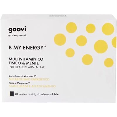 Goovi Multivitaminico - Supporta Energia & Sistema Nervoso - 20 Bustine Goovi Multivitaminico - Supporta Energia & Sistema Nervoso - 20 Bustine