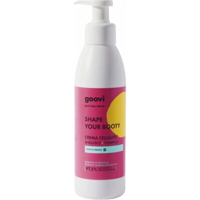 Goovi Shape Your Booty - Crema anticelulitis efecto frío Goovi Shape Your Booty - Crema anticelulitis efecto frío