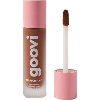 Goovi Foundation and Concealer SPF 15 - Perfectly Me - Deep Cocoa Goovi Foundation and Concealer SPF 15 - Perfectly Me - Deep Cocoa