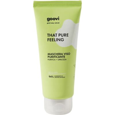 Maschera viso purificante e opacizzante Goovi - 50ml Maschera viso purificante e opacizzante Goovi - 50ml