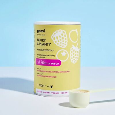 Goovi Nutry & Planty Proteinpulver - Haselnussgeschmack Goovi Nutry & Planty Proteinpulver - Haselnussgeschmack