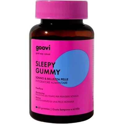 The Good Vibes Company Sleepy Gummy - Supporta Sonno & Pelle - 60 Gummies The Good Vibes Company Sleepy Gummy - Supporta Sonno & Pelle - 60 Gummies