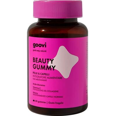 The Good Vibes Company Srl Goovi Beauty Gummy - Supporto Pelle & Capelli - 60 Gummies The Good Vibes Company Srl Goovi Beauty Gummy - Supporto Pelle & Capelli - 60 Gummies