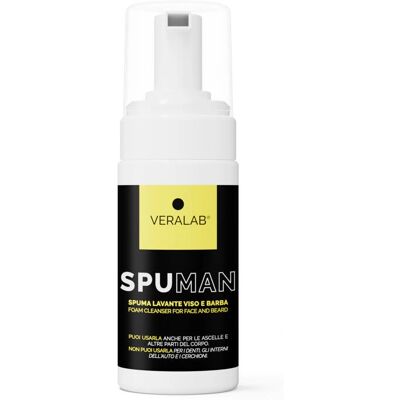 Veralab Spuman Schiuma Detergente Uomo 100 ml - Schiuma Detergente Veralab Spuman Schiuma Detergente Uomo 100 ml - Schiuma Detergente