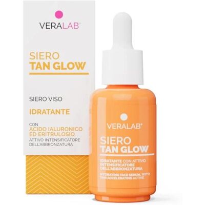 Siero Tan Glow Veralab 30ml - Idratante, Dorato, Luminoso Siero Tan Glow Veralab 30ml - Idratante, Dorato, Luminoso