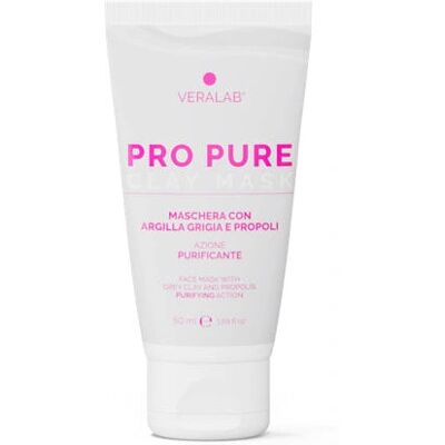 Veralab Pro Pure Mascarilla de Arcilla - Mascarilla facial para piel grasa y mixta Veralab Pro Pure Mascarilla de Arcilla - Mascarilla facial para piel grasa y mixta