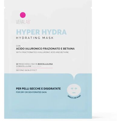 Veralab Hyper Hydra Maschera - Maschera viso idratante per donne - Idratante e Rinfrescante Veralab Hyper Hydra Maschera - Maschera viso idratante per donne - Idratante e Rinfrescante