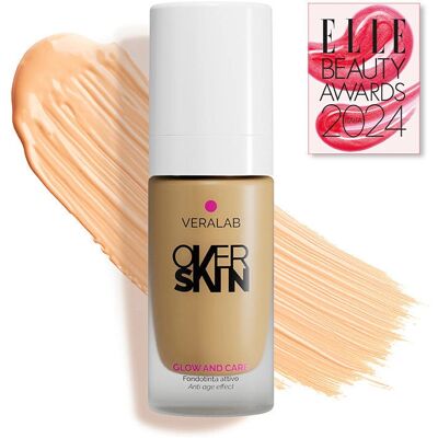 Veralab Glow and Care - Fondotinta Liquido 30 ml - Caldo Veralab Glow and Care - Fondotinta Liquido 30 ml - Caldo