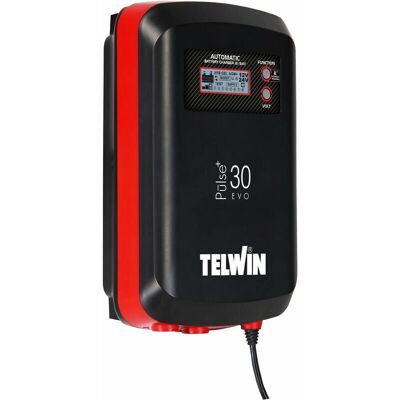 Nabíječka baterií Telwin PULSE 30EVO - Vícenapětí, LCD, Chytrá Nabíječka baterií Telwin PULSE 30EVO - Vícenapětí, LCD, Chytrá