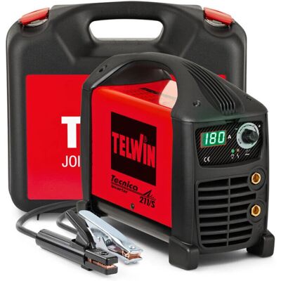 Telwin 211S ACX - Soldadora inverter compacta - MMA/TIG 180A Telwin 211S ACX - Soldadora inverter compacta - MMA/TIG 180A
