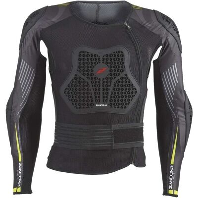 Chaqueta protectora Zandona Netcube X7 - Unisex Negra - 3XL Chaqueta protectora Zandona Netcube X7 - Unisex Negra - 3XL
