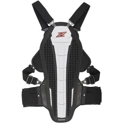 Gilet protettivo ibrido Zandona Armor X6 - Schiena e petto livello 2 - Bianco - M Gilet protettivo ibrido Zandona Armor X6 - Schiena e petto livello 2 - Bianco - M