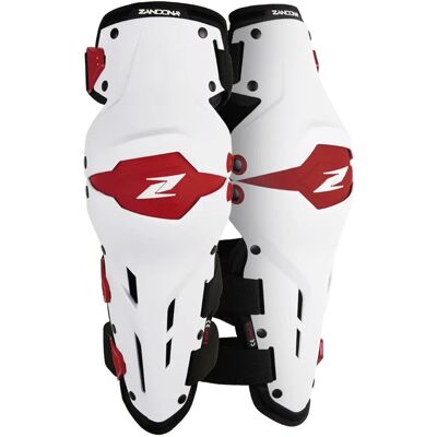Protector de rodilla Zandona X-Treme - Unisex Blanco Rojo Protector de rodilla Zandona X-Treme - Unisex Blanco Rojo