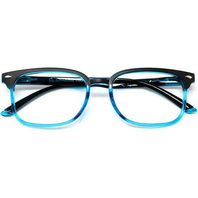 El Charro Hawaii Noir et Bleu +1,50 - Lunettes de lecture El Charro Hawaii Noir et Bleu +1,50 - Lunettes de lecture
