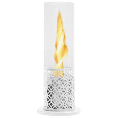 Divina Fire - Tragbarer Bioethanol-Kamin - Weiß Divina Fire - Tragbarer Bioethanol-Kamin - Weiß