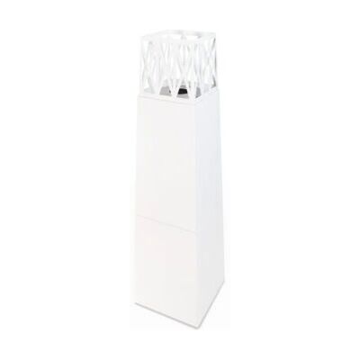 Divina Fire - Chimenea de bioetanol volcánica - Blanco - Exterior Divina Fire - Chimenea de bioetanol volcánica - Blanco - Exterior