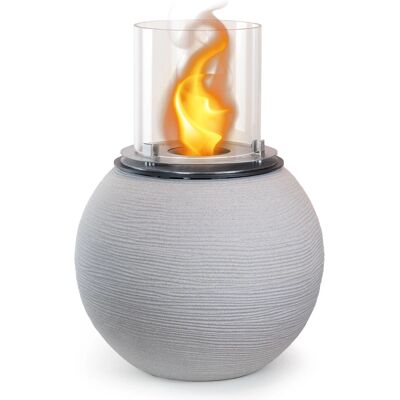 DIVINA FIRE Botticelli Beiger freistehender Bioethanol-Kamin - Kamin DIVINA FIRE Botticelli Beiger freistehender Bioethanol-Kamin - Kamin