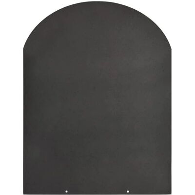 Divina Fire - Protector de suelo en acero 80x60 - Accesorio para estufa y pellet Divina Fire - Protector de suelo en acero 80x60 - Accesorio para estufa y pellet