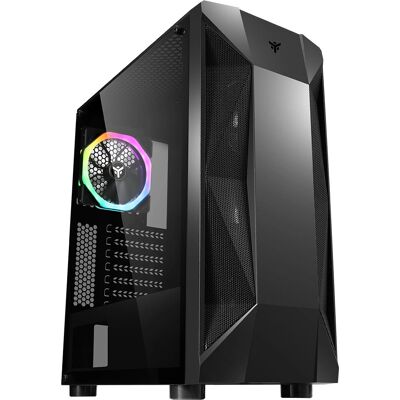Itek Schwarz Rock EVO Midi Tower - PC-Gehäuse Itek Schwarz Rock EVO Midi Tower - PC-Gehäuse
