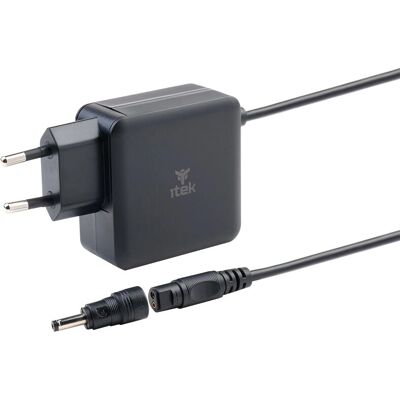 Itek ITNBAW65 Ladegerät - 8 Anschlüsse - 65W - Schwarz Itek ITNBAW65 Ladegerät - 8 Anschlüsse - 65W - Schwarz