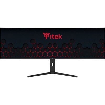 Monitor UltraAncho Curvo itek GGC 49 pulgadas - Dual QHD LED Negro Monitor UltraAncho Curvo itek GGC 49 pulgadas - Dual QHD LED Negro