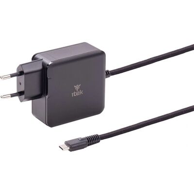 Itek 65W USB C Ladegerät - Schnelles Laden für Laptop & Geräte Itek 65W USB C Ladegerät - Schnelles Laden für Laptop & Geräte