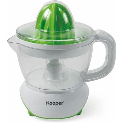 KOOPER Spremiagrumi - Caraffa rimovibile 700 ml, doppi coni, Push & Go KOOPER Spremiagrumi - Caraffa rimovibile 700 ml, doppi coni, Push & Go