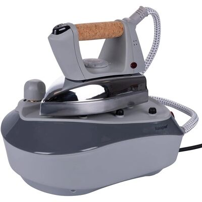 Ferro da stiro a vapore Kooper con caldaia - 2000W, 850ml, Grigio Ferro da stiro a vapore Kooper con caldaia - 2000W, 850ml, Grigio