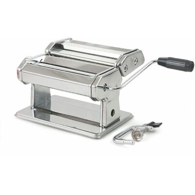 Macchina per la pasta Galileo 180mm Acciaio Inox - Rulli Regolabili 9 Posizioni Macchina per la pasta Galileo 180mm Acciaio Inox - Rulli Regolabili 9 Posizioni