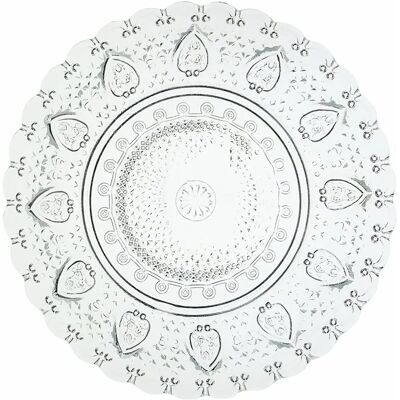 Villa d'Este Modell - Transparente Teller-Set - 12,8cm Villa d'Este Modell - Transparente Teller-Set - 12,8cm