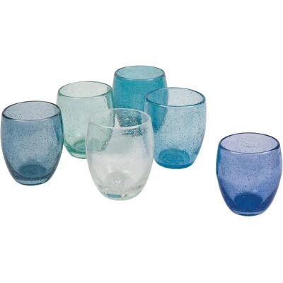 VILLA D'ESTE Acapulco Marea Blå Glasset - 6 st 300ml VILLA D'ESTE Acapulco Marea Blå Glasset - 6 st 300ml