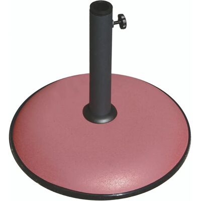 GARDENESS - Base Ø41.5 cm 16 kg - Red - Base de paraguas GARDENESS - Base Ø41.5 cm 16 kg - Red - Base de paraguas