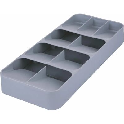 GALILEO Portaposate grigio - 9 scomparti - Organizzatore posate GALILEO Portaposate grigio - 9 scomparti - Organizzatore posate