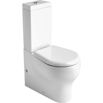 Kiamami Valentina Inodoro Monoblock Empotrado a la Pared - Colección Soave Kiamami Valentina Inodoro Monoblock Empotrado a la Pared - Colección Soave