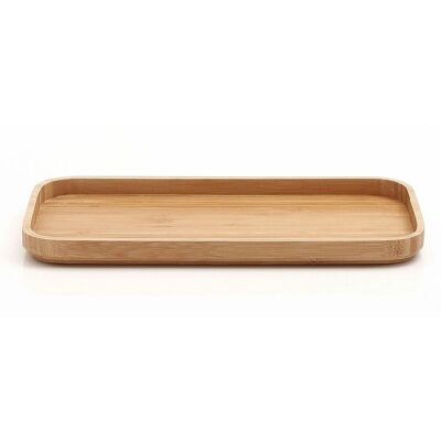 Kiamami Valentina - Bandeja de Bambú para Baño - Organizador Rectangular Moderno Kiamami Valentina - Bandeja de Bambú para Baño - Organizador Rectangular Moderno
