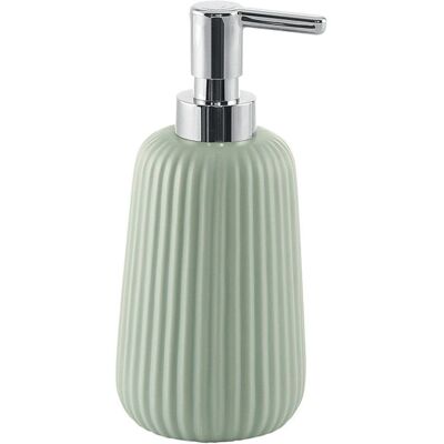 Kiamami Valentina - Dispensador de jabón de cerámica - Malva y salvia - 400ml - Accesorio baño Kiamami Valentina - Dispensador de jabón de cerámica - Malva y salvia - 400ml - Accesorio baño