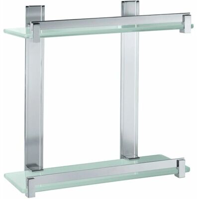 Kiamami Valentina Estante Ducha Rectangular Doble - Organizador de Ducha Kiamami Valentina Estante Ducha Rectangular Doble - Organizador de Ducha
