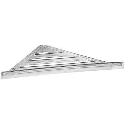 Kiamami Valentina - Étagère d'angle pour douche - Fixation murale, ABS, 23cm x 23cm x 3cm Kiamami Valentina - Étagère d'angle pour douche - Fixation murale, ABS, 23cm x 23cm x 3cm
