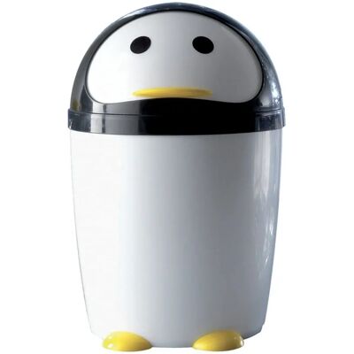 Kiamami Valentina - Cubo de basura de baño en forma de pingüino - 7,5L Kiamami Valentina - Cubo de basura de baño en forma de pingüino - 7,5L