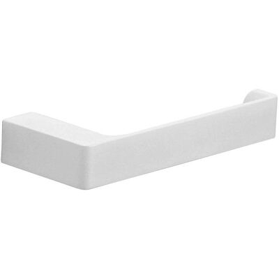 Soporte de papel higiénico de latón - Blanco mate - Serie Giacinto Soporte de papel higiénico de latón - Blanco mate - Serie Giacinto