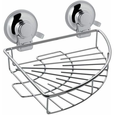 Kiamami Valentina - Eckregal für Dusche - Chrom - Max 10kg Kiamami Valentina - Eckregal für Dusche - Chrom - Max 10kg