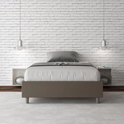 Ityhome Lit de Rangement Cappuccino 120x190 - Lit - Publicité Ityhome Lit de Rangement Cappuccino 120x190 - Lit - Publicité